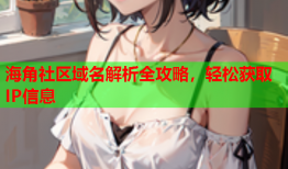 海角社区域名解析全攻略，轻松获取IP信息