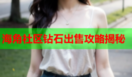 海角社区钻石出售攻略揭秘