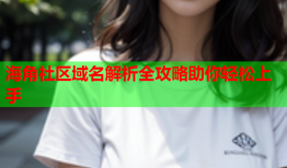 海角社区域名解析全攻略助你轻松上手