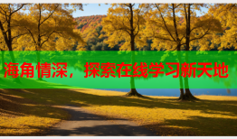 海角情深，探索在线学习新天地