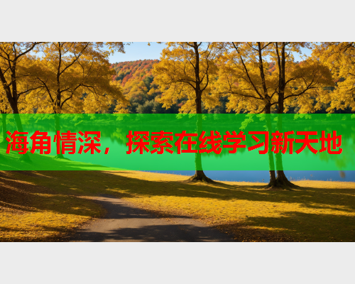 海角情深，探索在线学习新天地